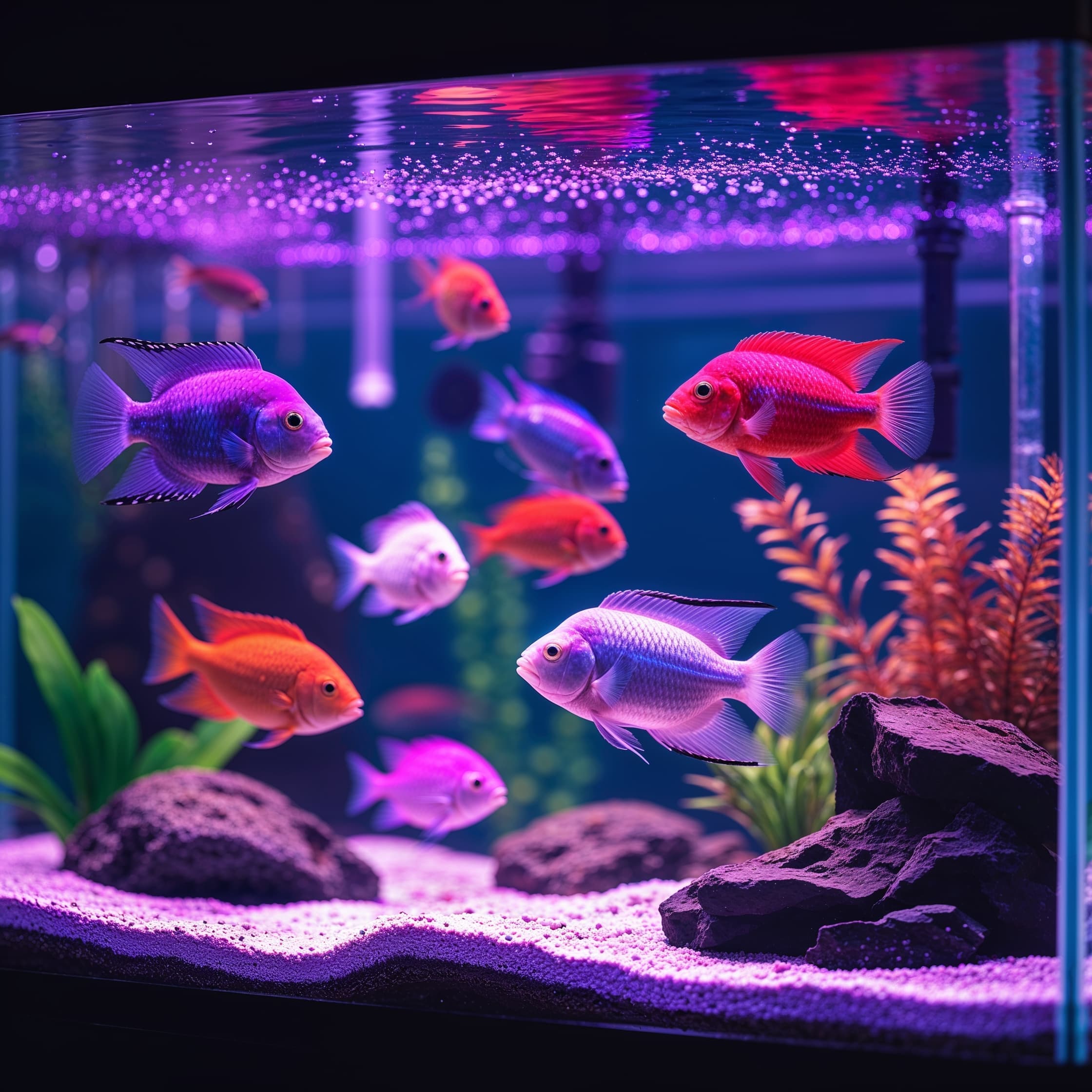 Cuidado de peces, aves y reptiles