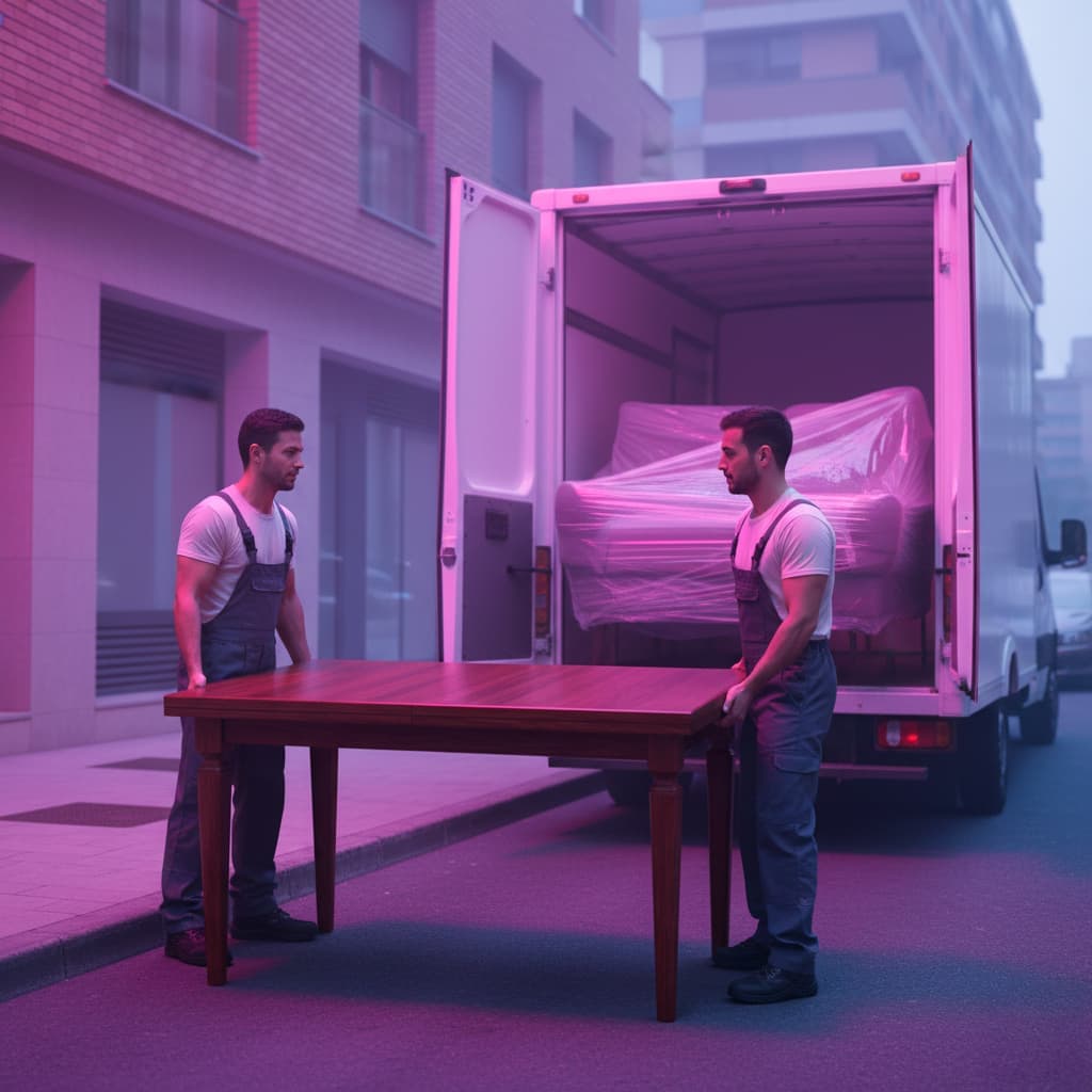 Transporte de muebles y objetos grandes