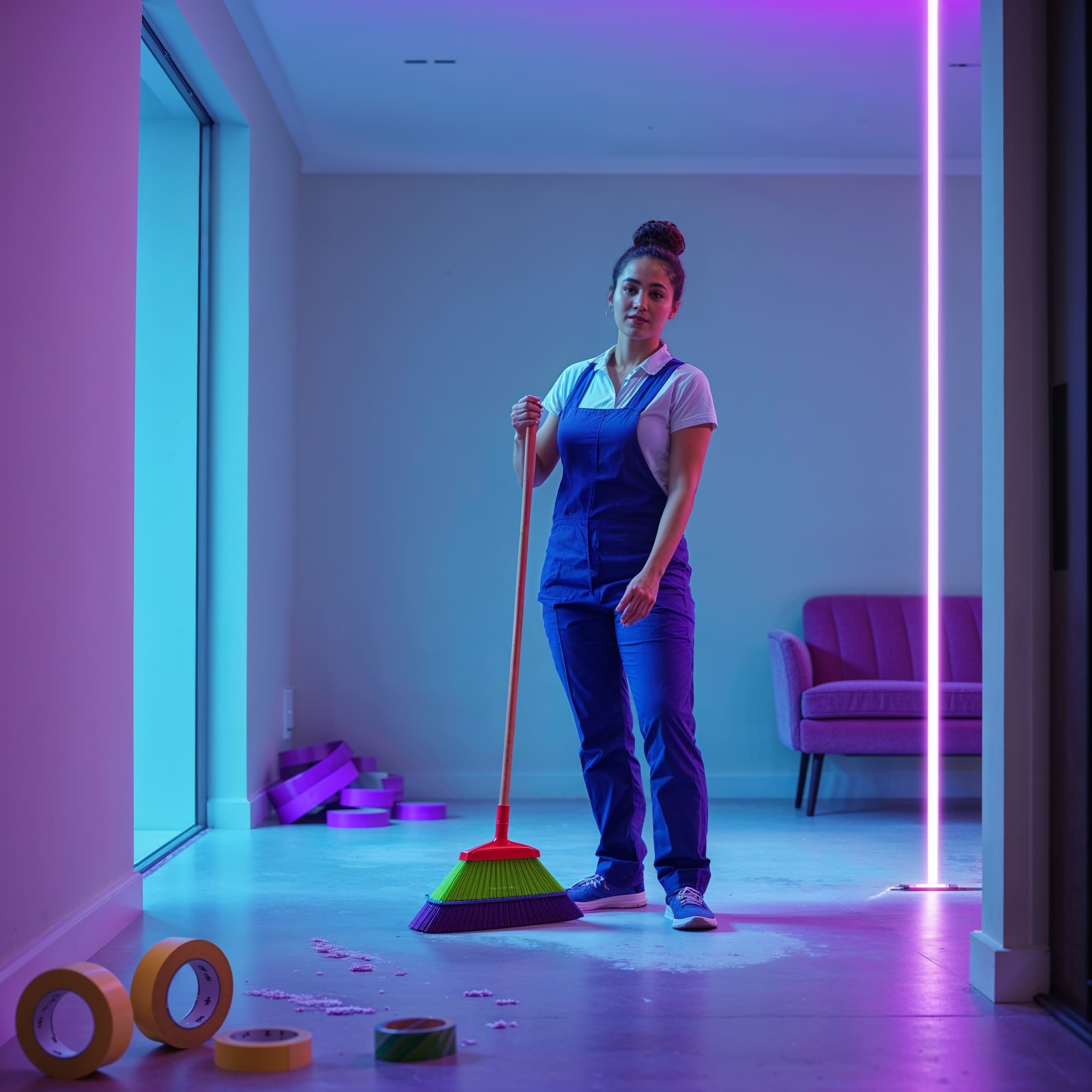 Limpieza después de reformas