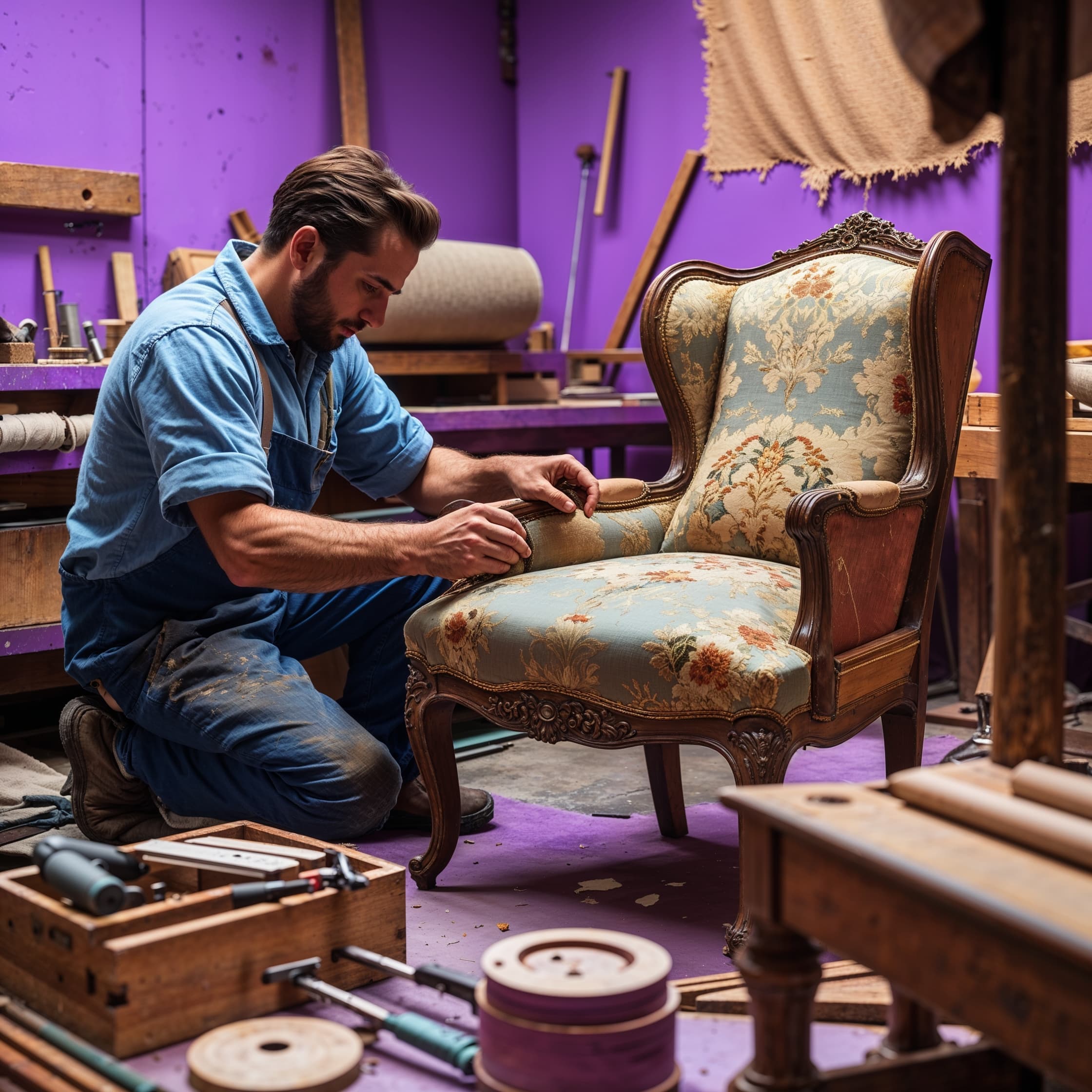 Restauración y tapicería